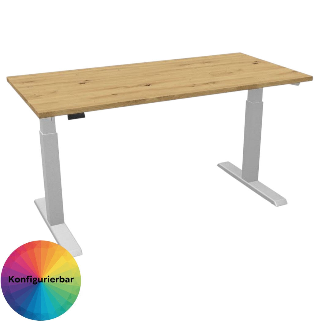 Hammerbacher elektrisch höhenverstellbarer Schreibtisch Mini Office... VXMST6