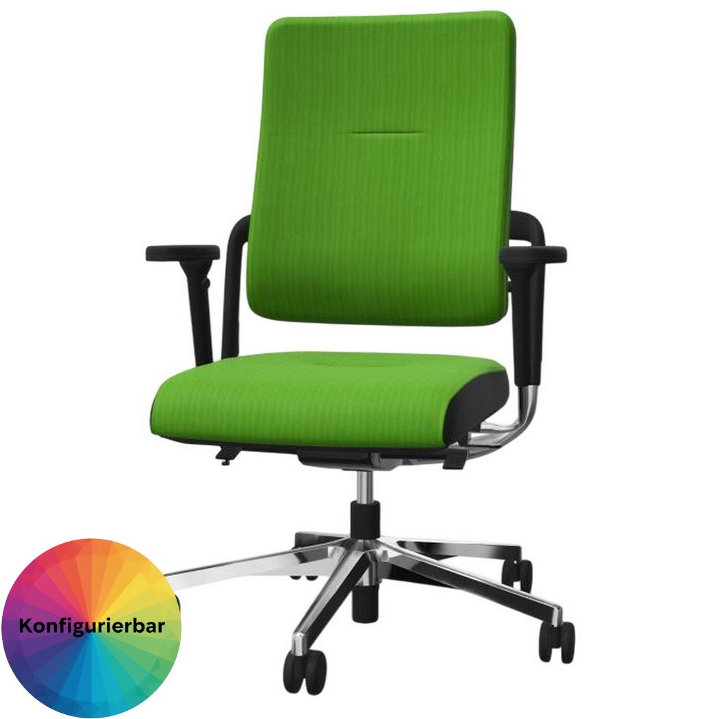 NowyStyl Rohde & Grahl xenium mit gepolsterte Rückenlehne -... XENIUM SWIVEL CHAIR UPH GSB