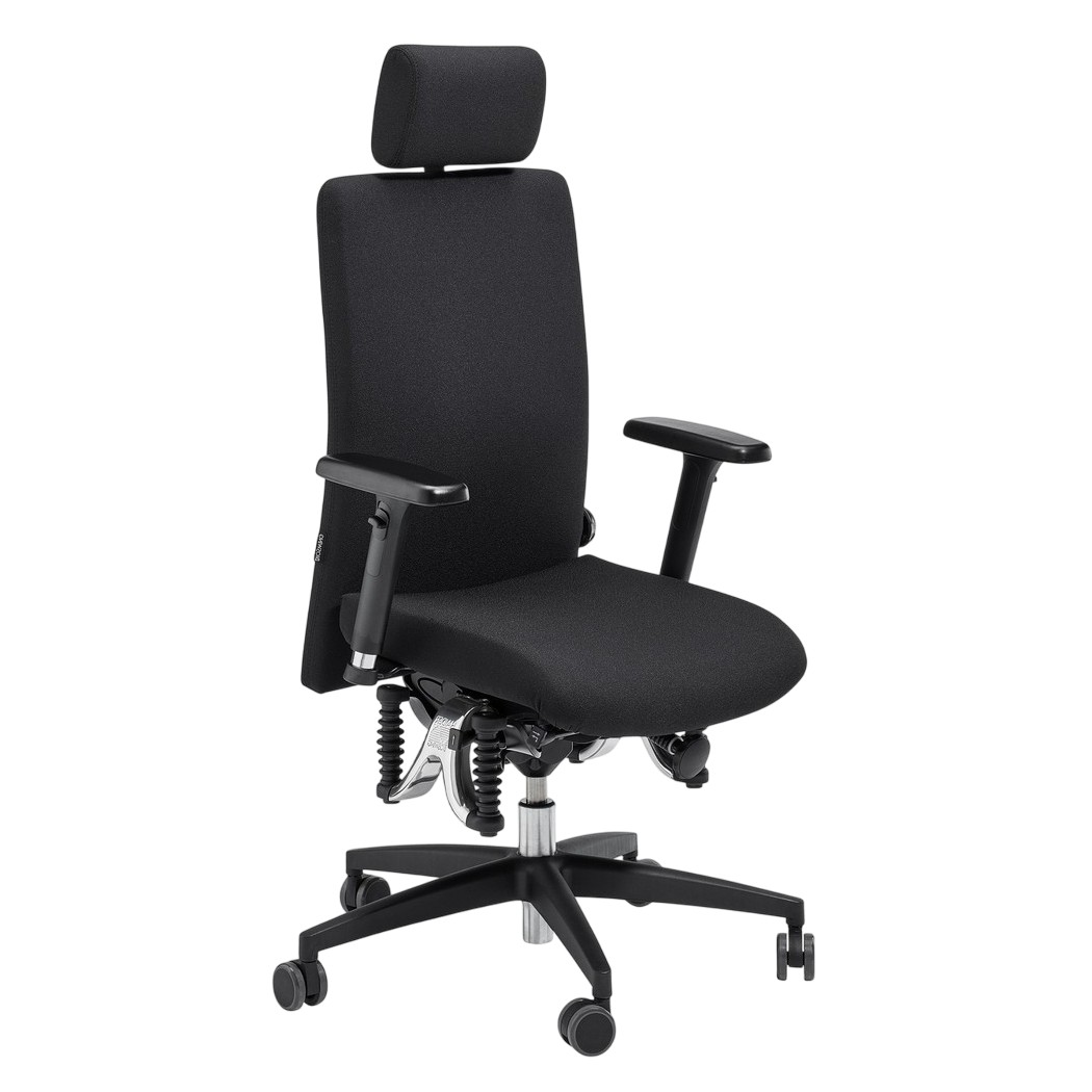 Haider BIOSWING 360 iQ - Bürodrehstuhl mit Nackenstütze - Bestseller 49310-L11
