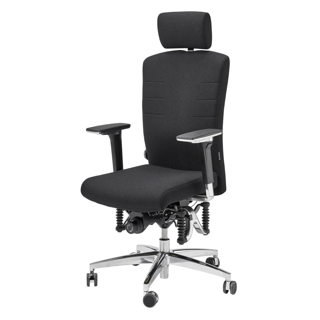 Haider BIOSWING 560 iQ - Bürodrehstuhl mit Nackenstütze -... 49510-L01
