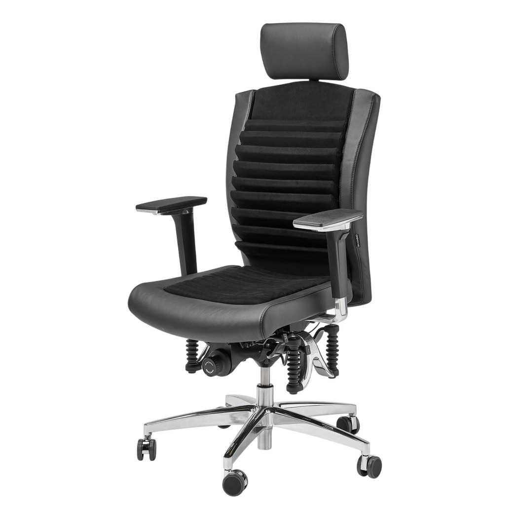 Haider BIOSWING 560 iQ Detensor - Bürodrehstuhl mit Nackenstütze -... 49520-L01