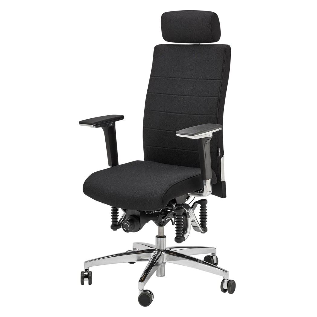 Haider BIOSWING 660 iQ - Bürodrehstuhl mit Nackenstütze -... 49620-L01