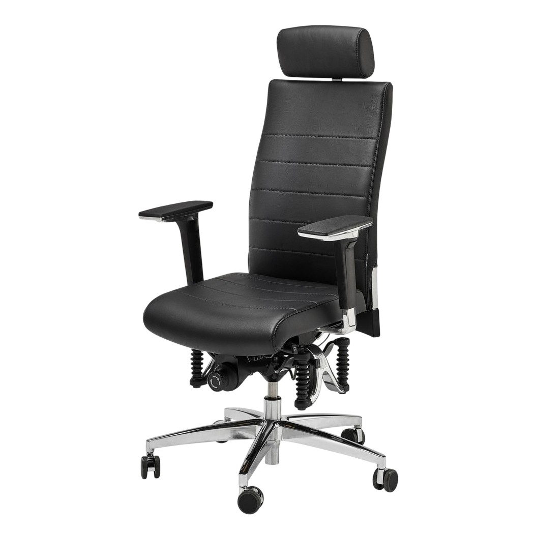 Haider BIOSWING 660 iQ - Bürodrehstuhl mit Nackenstütze -... 49620-L02