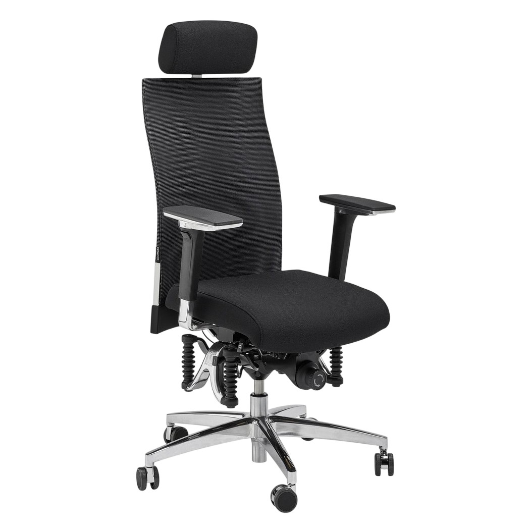 Haider BIOSWING 660 iQ - Bürodrehstuhl mit Nackenstütze und... 49610-L01