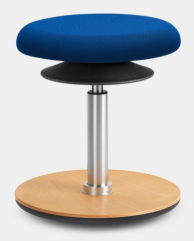 Löffler Ergo 1 - Sitzhocker mit Bodenwippe, Pendelhocker oder... EG 1-5