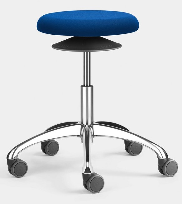 Löffler Ergo 3 - 3D-Hocker auf Rollen (Ø 40 cm) EG 3-5